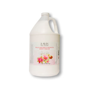  LAVIS - Wild Orchid Gardenia - Foot massage lotion - 1 gallon by LAVIS NAILS sold by DTK Nail Supply