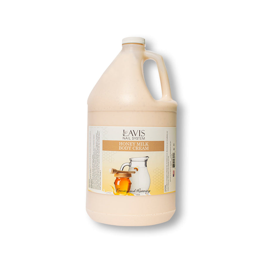  LAVIS - Honey Milk - Foot massage lotion - 1 gallon by LAVIS NAILS sold by DTK Nail Supply