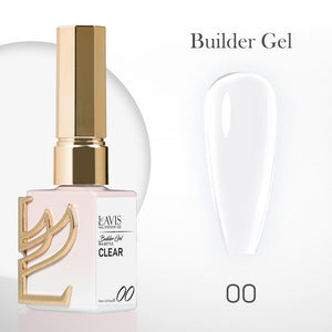 LAVIS Builder Gel In The Bottle - B00 Clear - Gel Polish 15ml