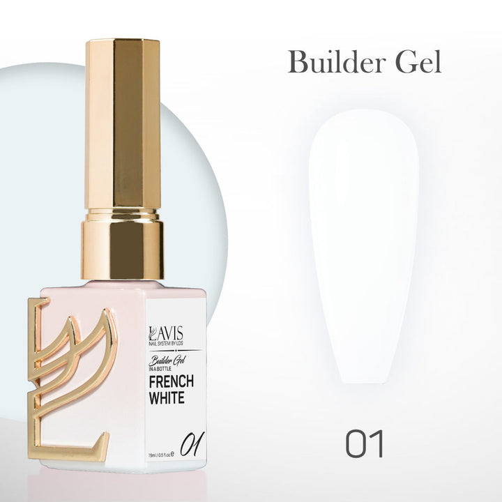 LAVIS Builder Gel In The Bottle - B01 - Gel Polish 15ml