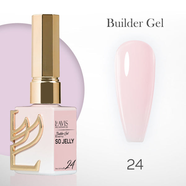 LAVIS Builder Gel In The Bottle - B24 - Gel Polish 15ml