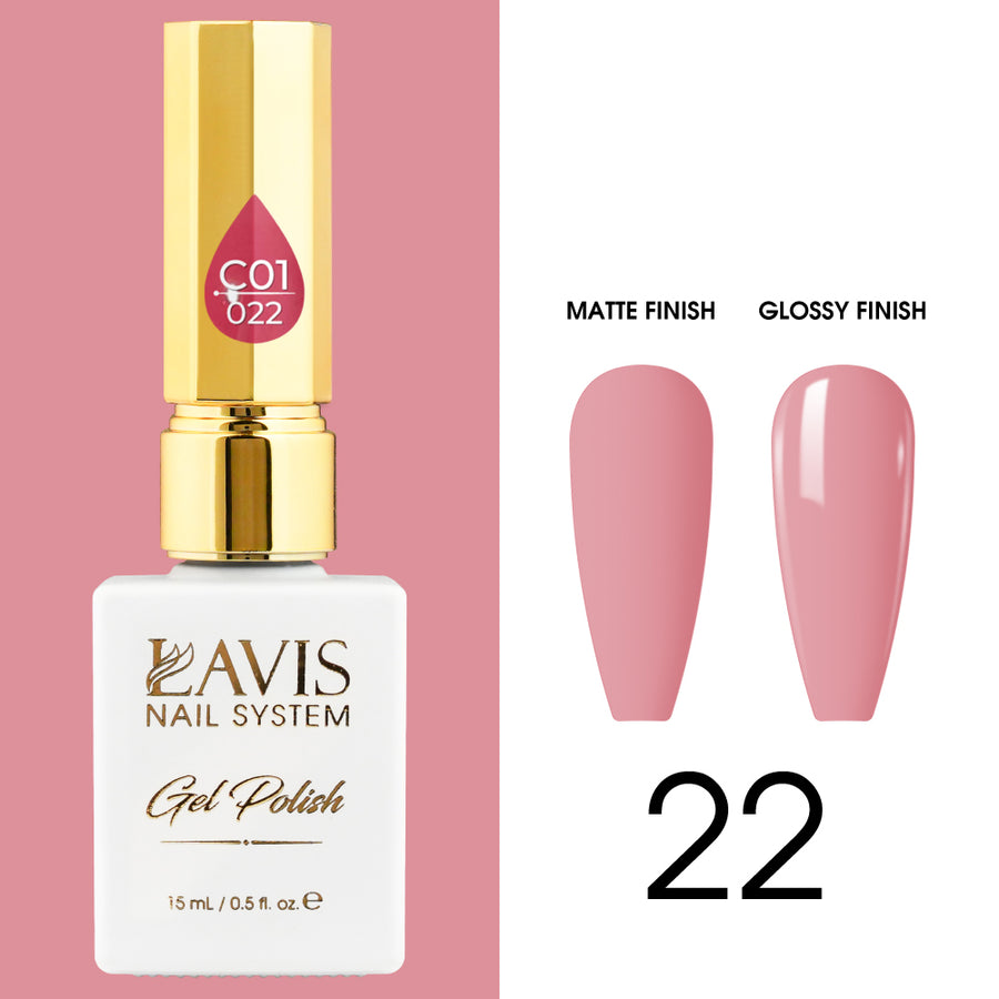 LAVIS C01 - 022 - Gel Polish 0.5 oz - Whimsical Collection