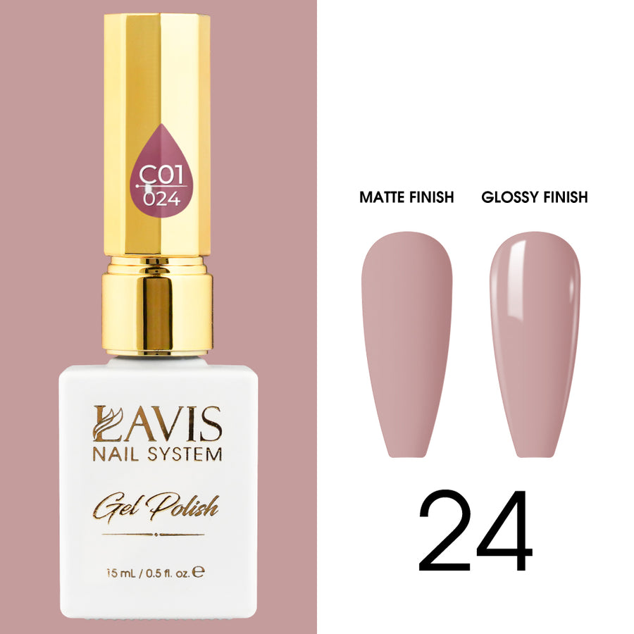 LAVIS C01 - 024 - Gel Polish 0.5 oz - Whimsical Collection