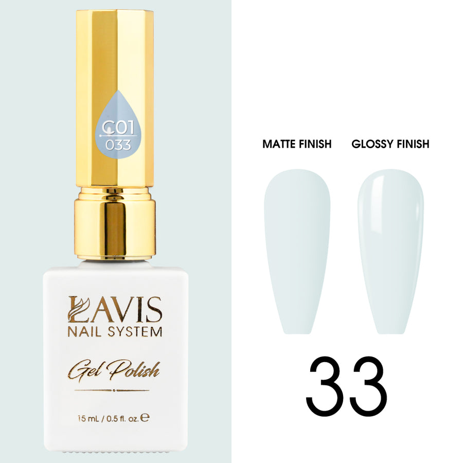 LAVIS C01 - 033 - Gel Polish 0.5 oz - Whimsical Collection