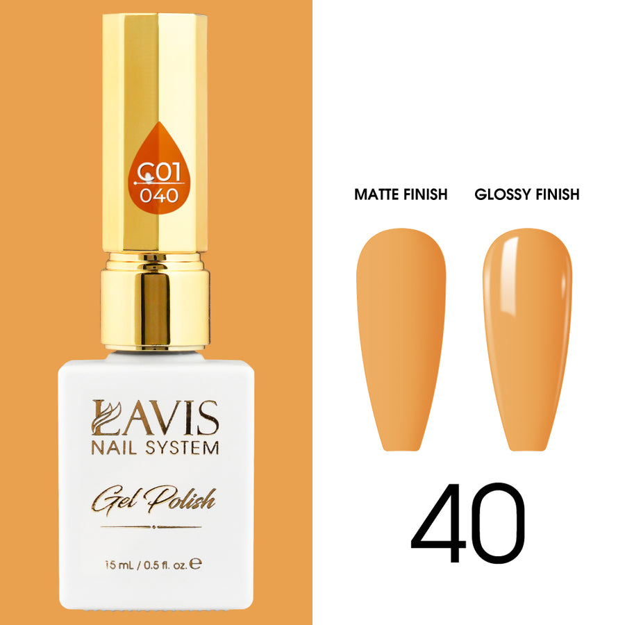 LAVIS C01 - 040 - Gel Polish 0.5 oz - Whimsical Collection