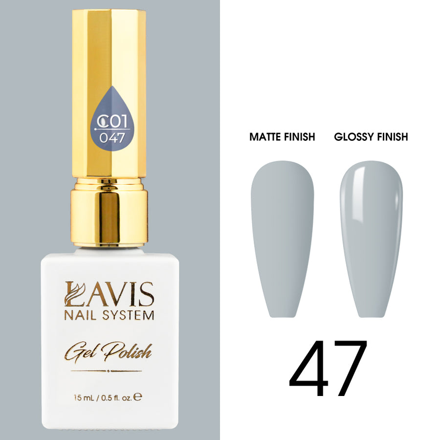 LAVIS C01 - 047 - Gel Polish 0.5 oz - Whimsical Collection