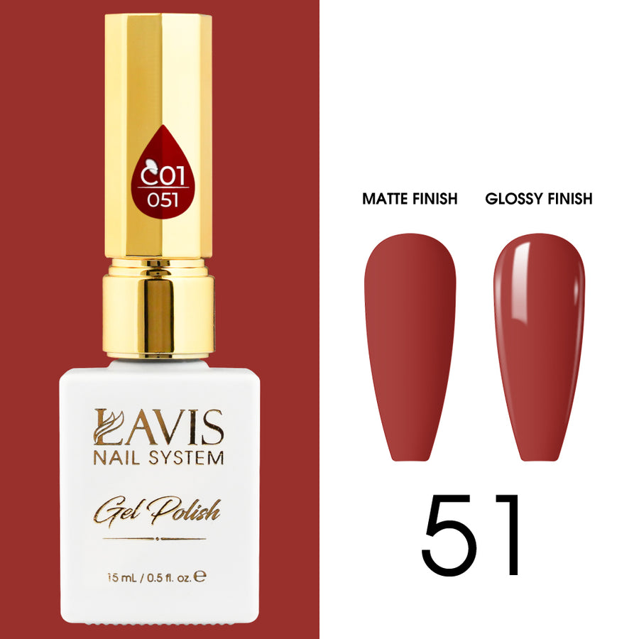 LAVIS C01 - 051 - Gel Polish 0.5 oz - Whimsical Collection