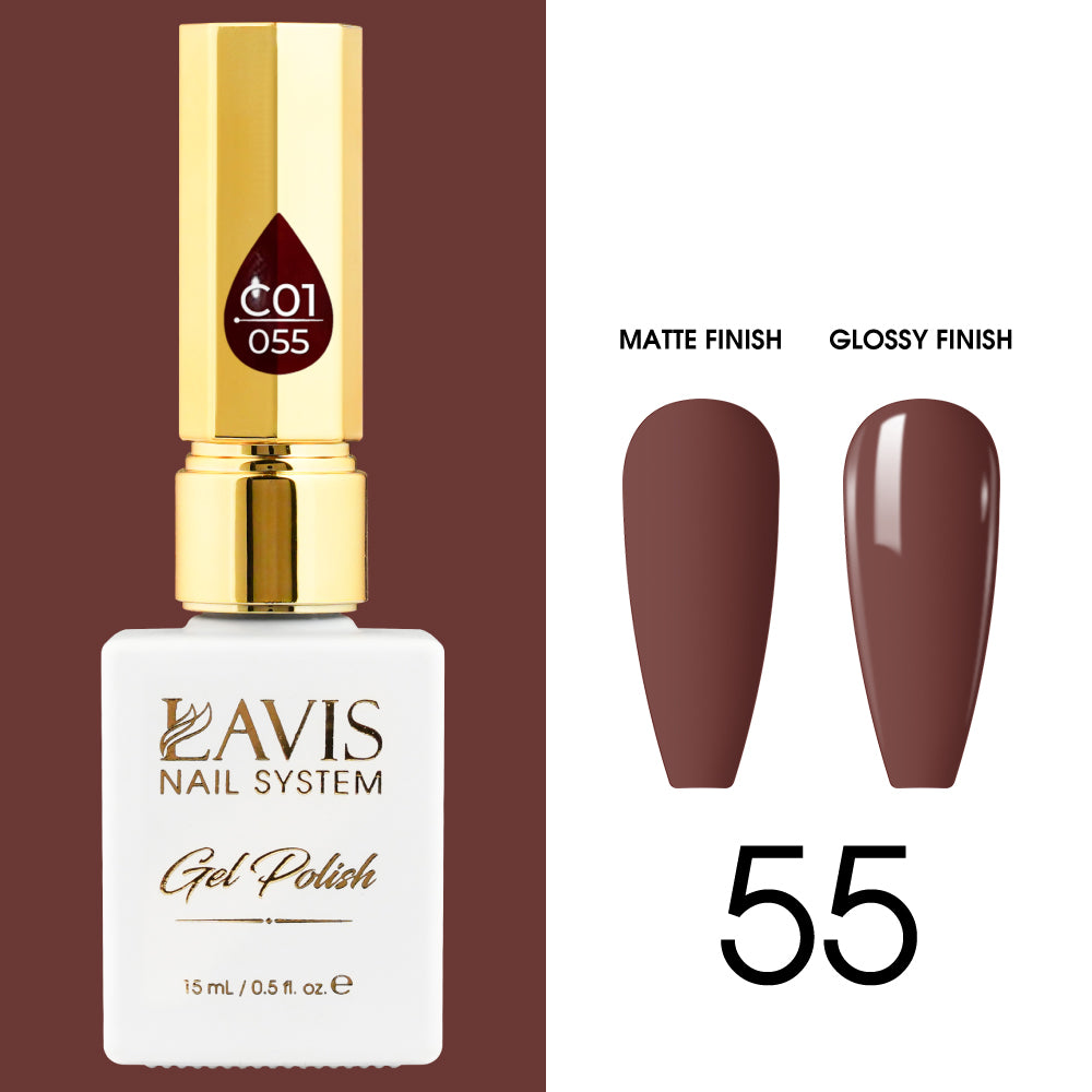 LAVIS C01 - 055 - Gel Polish 0.5 oz - Whimsical Collection