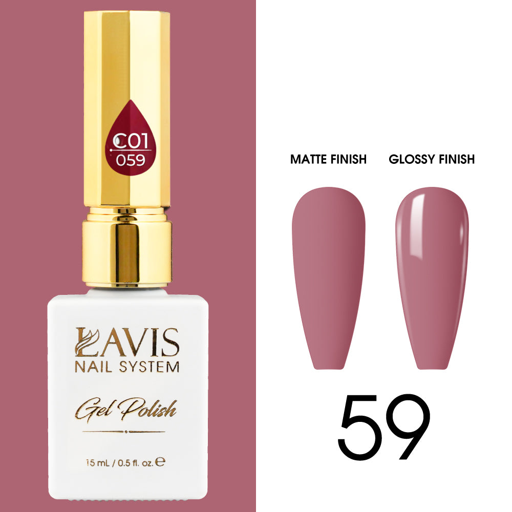 LAVIS C01 - 059 - Gel Polish 0.5 oz - Whimsical Collectionion