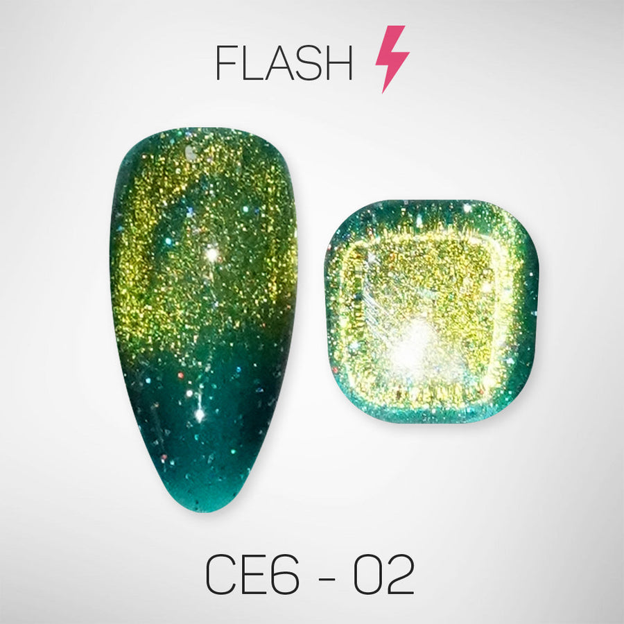 LAVIS Cat Eye CE6 - 02 - Gel Polish 0.5 oz - Starlight Collection