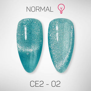 LAVIS Cat Eyes CE2 - 02 - Gel Polish 0.5 oz - Under The Sea