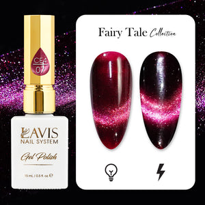 LAVIS Cat Eyes CE4 - 07 - Gel Polish 0.5 oz - Fairy Tale