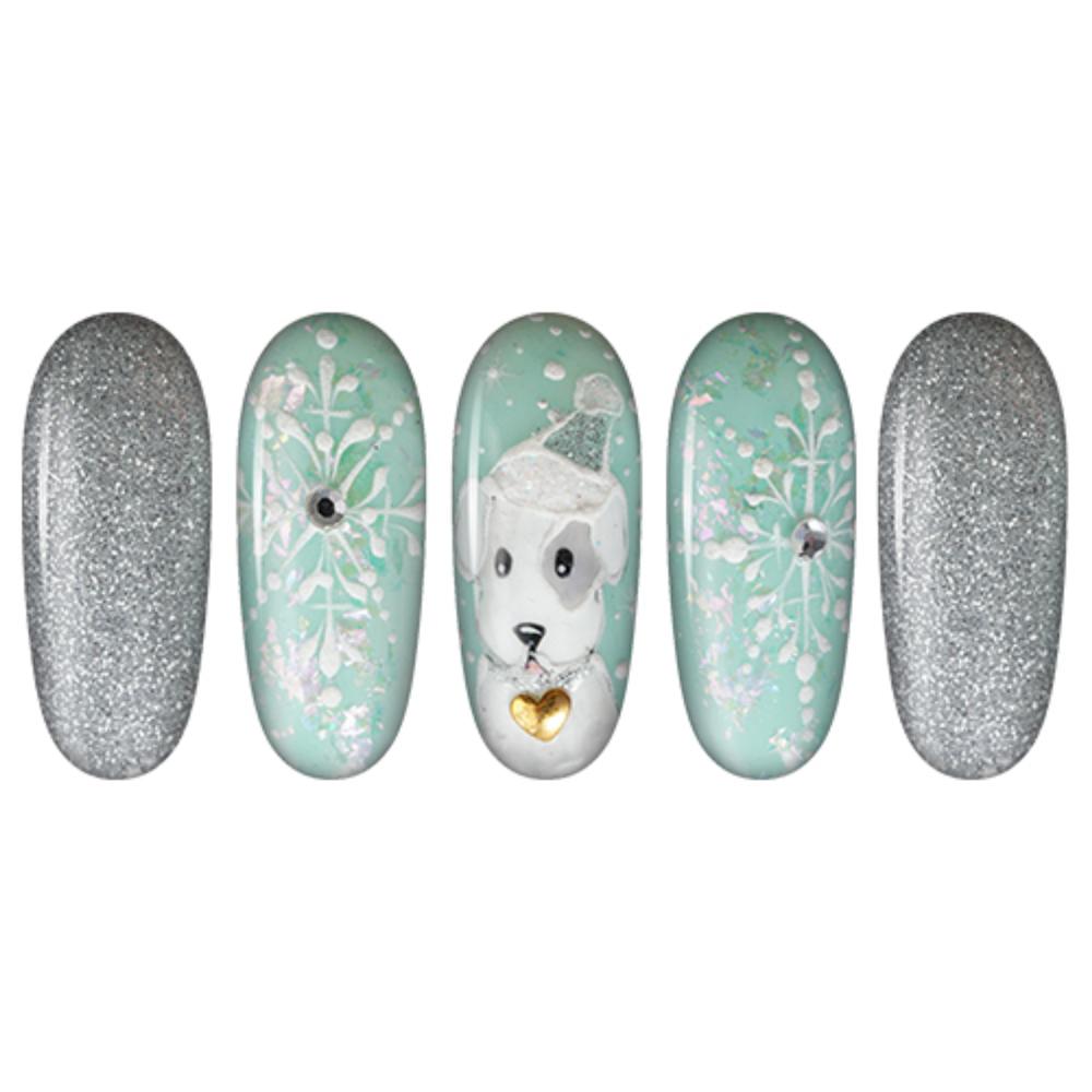 LDS Blue Mint Dipping Powder Nail Colors - 001 Breakfast at Tiffany's