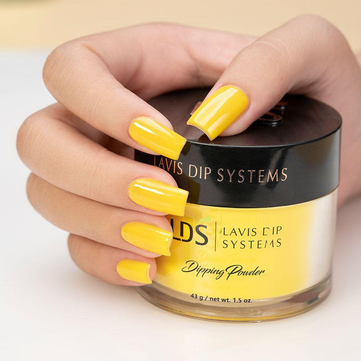 LDS Yellow Dipping Powder Nail Colors - 103 Sun Shines On My Mind