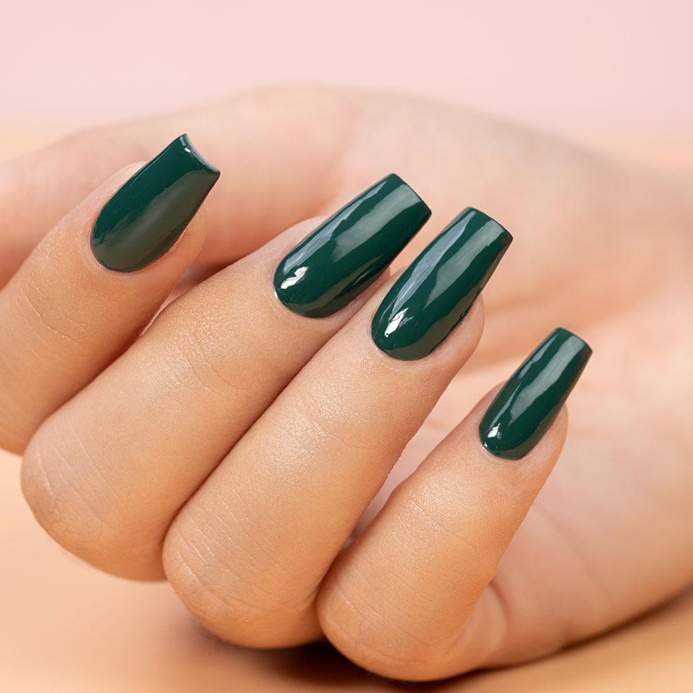 LDS Green Dipping Powder Nail Colors - 032 Forest-Ever Green 1.5oz