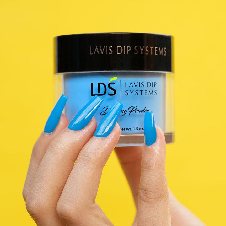 LDS Blue Dipping Powder Nail Colors - 034 Vitamin Sea