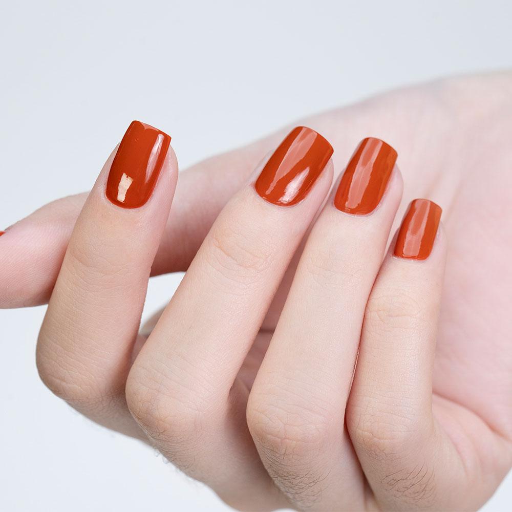 LDS Orange Dipping Powder Nail Colors - 037 Out Loud