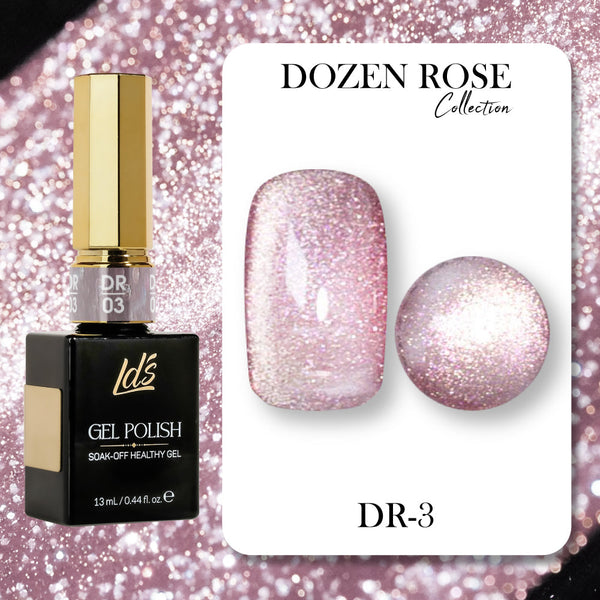 LDS DR03 - Gel Polish 0.5 oz - Dozen Rose Collection