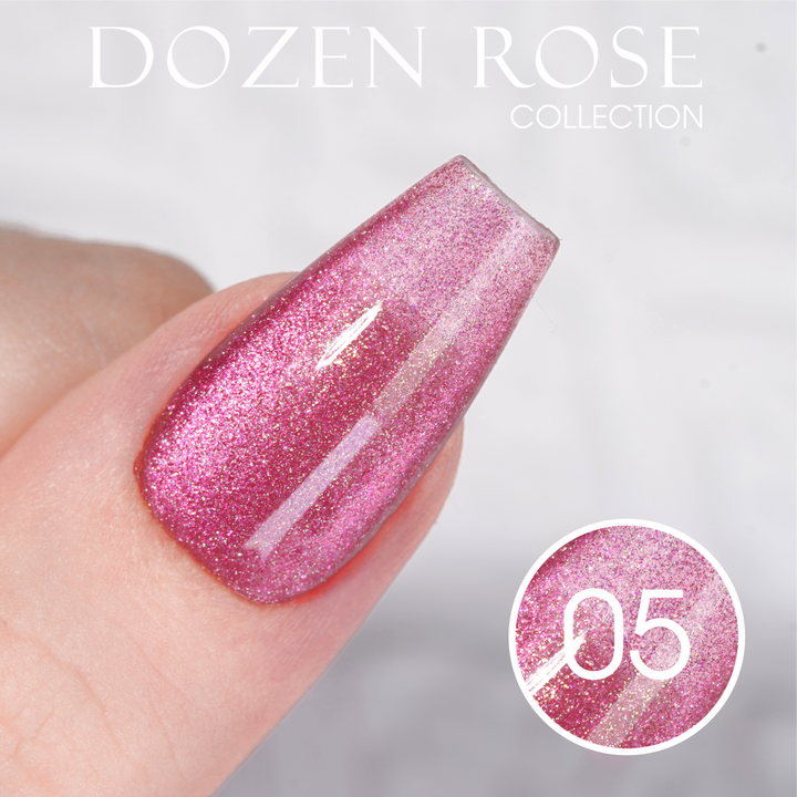 LDS DR 12 Colors - Gel Polish 0.5 oz - Dozen Rose Collection