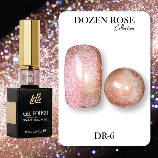 LDS DR06 - Gel Polish 0.5 oz - Dozen Rose Collection