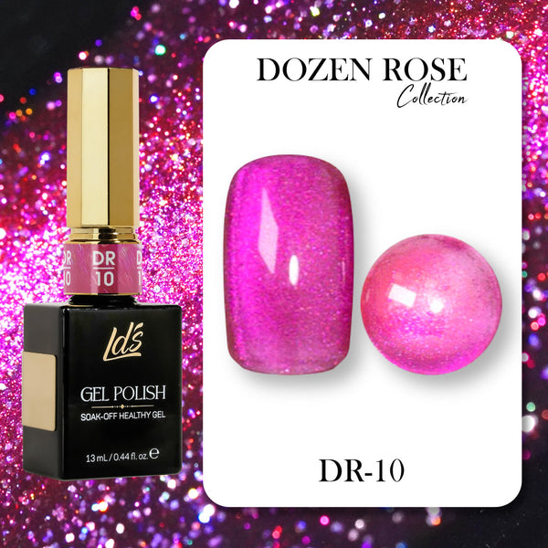 LDS DR10 - Gel Polish 0.5 oz - Dozen Rose Collection