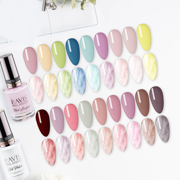 LAVIS Easter Gel & Lacquer Colors Set (18 colors)