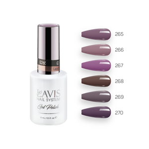  Lavis Gel Fall Winter Set G6 (6 colors): 265, 266, 267, 268, 269, 270