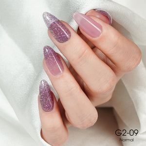 LAVIS Glitter G02 - 09 - Gel Polish 0.5 oz - Pillow Talk Collection