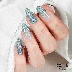 LAVIS Glitter G02 - 15 - Gel Polish 0.5 oz - Pillow Talk Collection