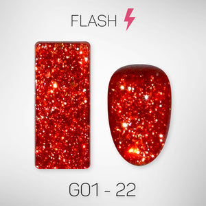 LAVIS Glitter G01 - 22 - Gel Polish 0.5 oz - Galaxy Collection