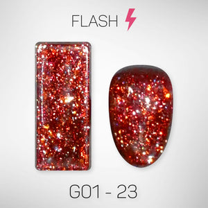 LAVIS Glitter G01 - 23 - Gel Polish 0.5 oz - Galaxy Collection