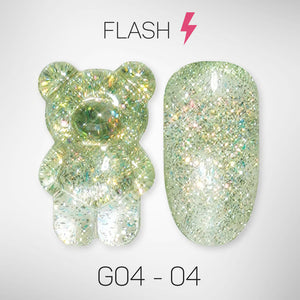 LAVIS Glitter G04 - 04 - Gel Polish 0.5 oz - Couture Collection