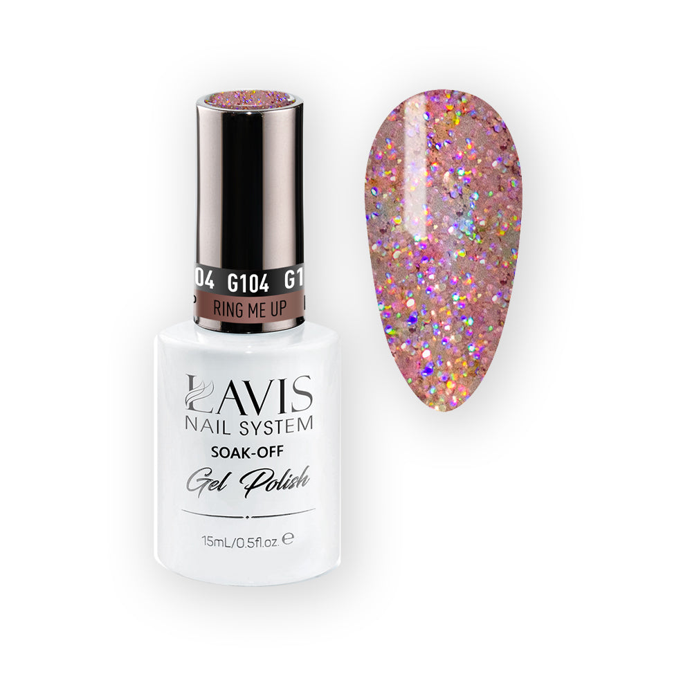 SUNSET PARTY - Lavis Holiday Gel Nail Polish Collection: 097, 098, 099, 101, 103, 104, 106, 107, 108