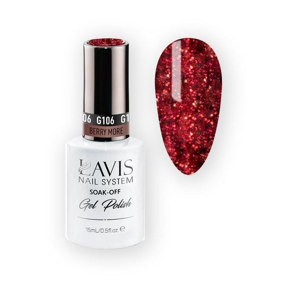 SUNSET PARTY - Lavis Holiday Gel Nail Polish Collection: 097, 098, 099, 101, 103, 104, 106, 107, 108