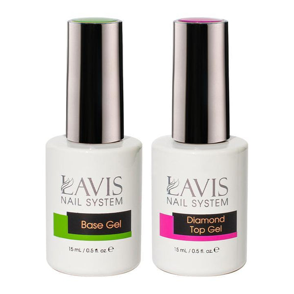 LAVIS Holiday Gift Bundle: 4 Gel & Lacquer, 1 Base Gel, 1 Top Gel - 072, 071, 070, 069