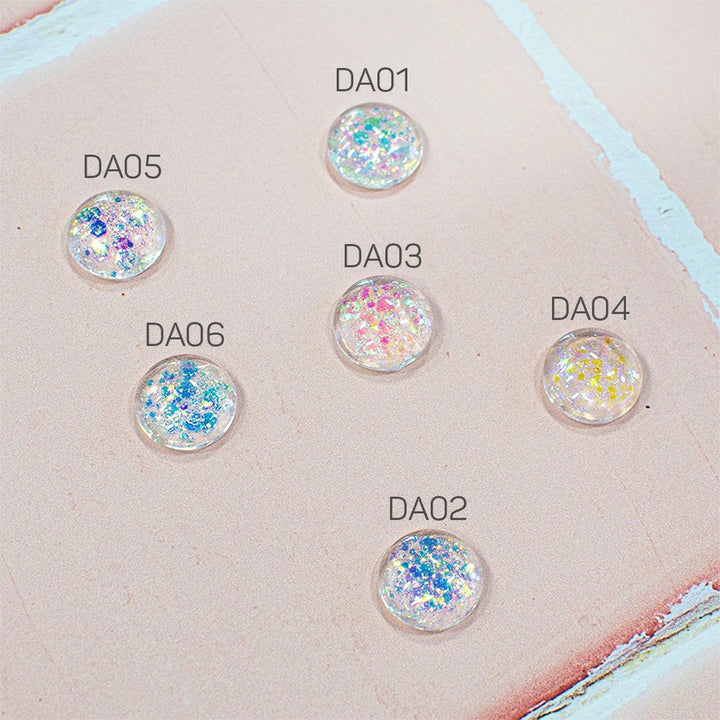 LDS UV Glitter Nail Art  - DA03 - Candy Coated - 0.5 oz