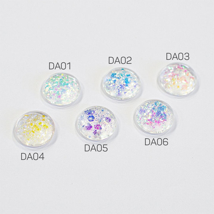 LDS UV Glitter Nail Art  - DA03 - Candy Coated - 0.5 oz