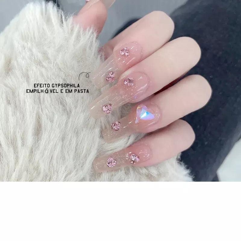  Mix Size 3D Sharp Diamond - 06# Pink by OTHER sold by DTK Nail Supply