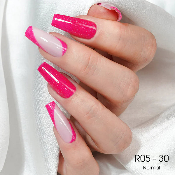 LAVIS Reflective R05 - Set 12 Colors (25-36) - Gel Polish 0.5 oz - Glow with the Flow Reflective Collection