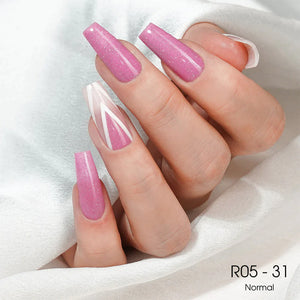 LAVIS Reflective R05 - Set 12 Colors (25-36) - Gel Polish 0.5 oz - Glow with the Flow Reflective Collection