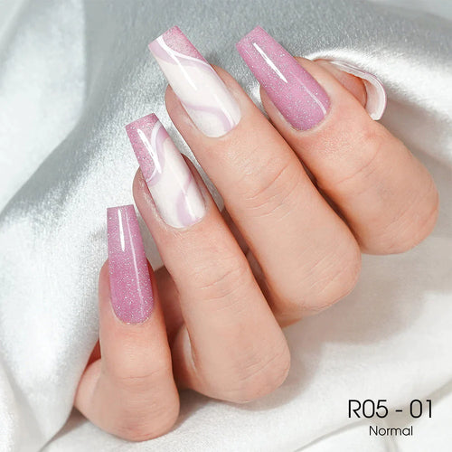 LAVIS Reflective R05 - Set 12 Colors (01-12) - Gel Polish 0.5 oz - Blossom Bass Reflective Collection