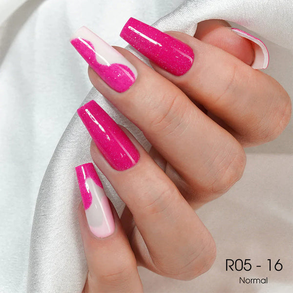 LAVIS Reflective R05 - Set 12 Colors (13-24) - Gel Polish 0.5 oz - Neon Lights Reflective Collection