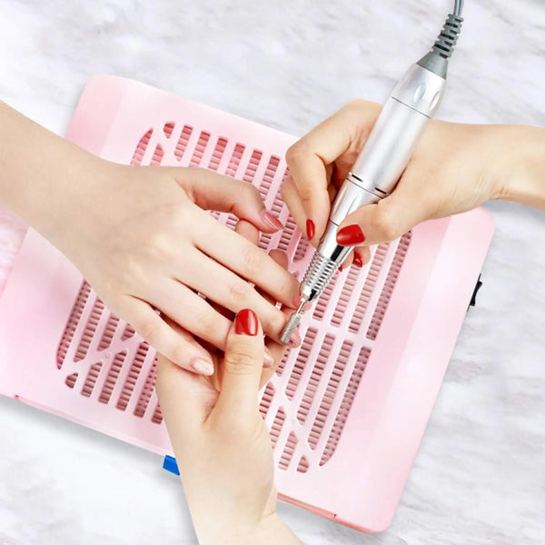 Nail Salon Professional Portable Nail Dust  Collector - Pink (PCS)