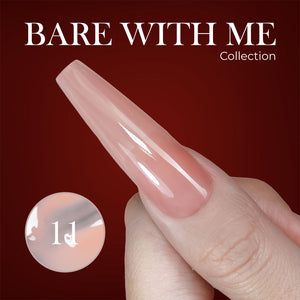 Jelly Gel Polish Colors - Lavis J03-11 - Bare With Me Collection