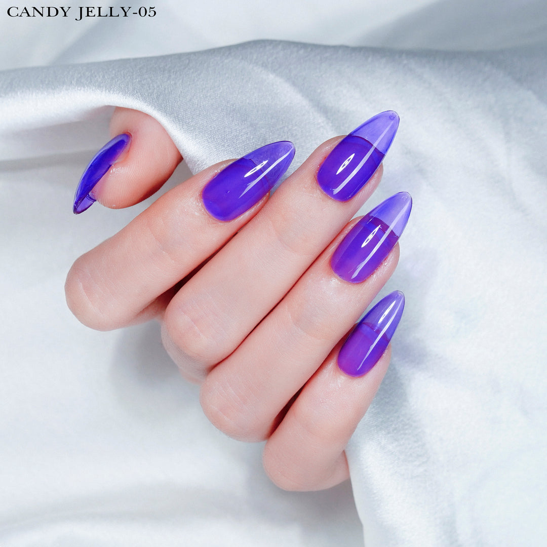 LAVIS Candy Jelly - Gel Polish 0.5 oz - Candy Jelly Collection