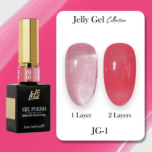 LDS Gel Polish JG Set 36 Colors - Jelly Gel Collection