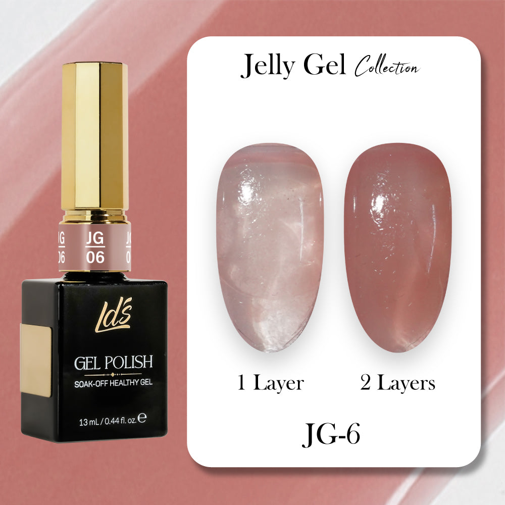 LDS Gel Polish JG-06 - Jelly Gel Collection