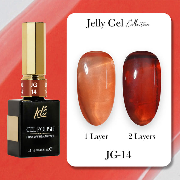 LDS Gel Polish JG Set 36 Colors - Jelly Gel Collection