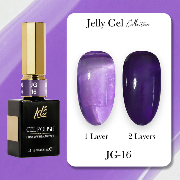 LDS Gel Polish JG Set 36 Colors - Jelly Gel Collection