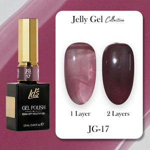 LDS Gel Polish JG-17 - Jelly Gel Collection